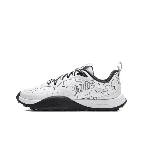 Подкладка Wade 1% противоскользящая амортизация устойчивость к истиранию низкий отскок низкий топ баскетбольные кроссовки мужской белый черный