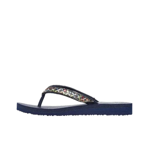 Skechers Meditation Шлепанцы Женские Черные