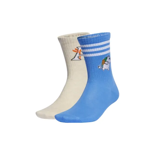 Adidas MOOMIN Высокие носки Набор из 2 пар женских высоких носков 2 упаковки