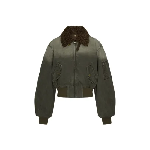 URBAN REVIVO Хлопковый пуховик женский