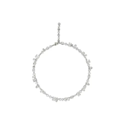 Swarovski Gema Silver White Ожерелья Женские