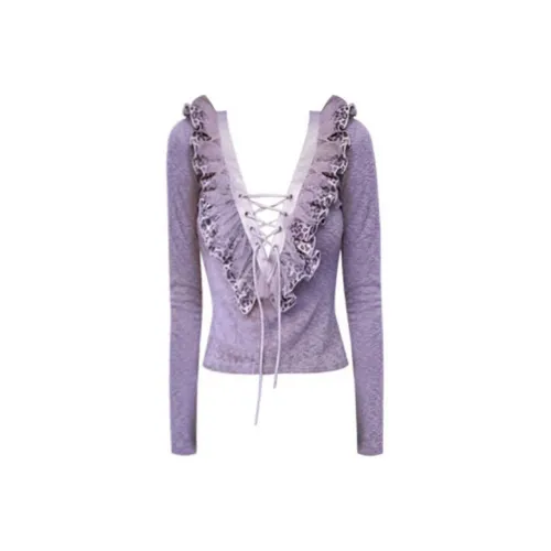 DITB Фиолетовый Женские T-рубашки