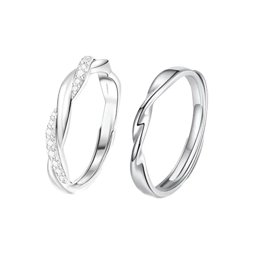 JINGHUALU Кольца из искусственного топаза унисекс