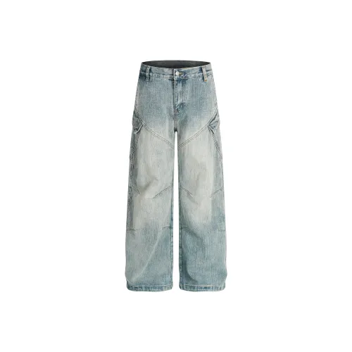 FDYZ Blue Unisex Cargo Pants FDYZ Синий Унисекс Карго Брюки