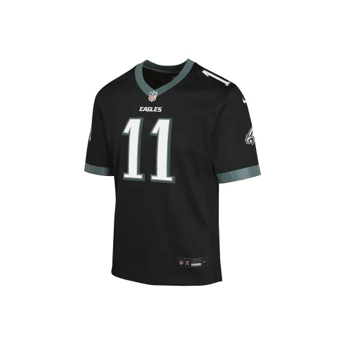 nike x NFL Dri Fit T-Shirt A.J. Коричневый Philadelphia Eagles Черный Подростки