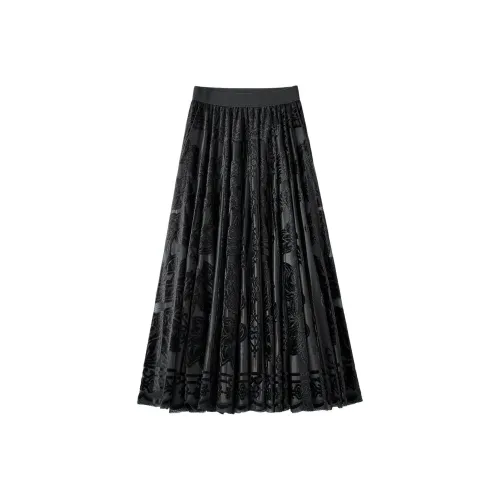 SECFLY OFFICIAL Повседневный Длинный Юбка Женские