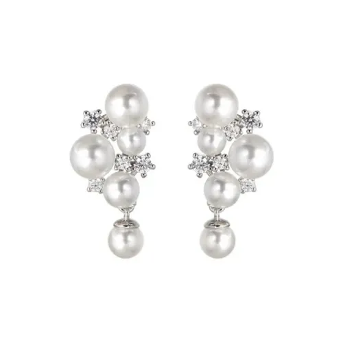 Серьги Crisp Creek с цирконием женские