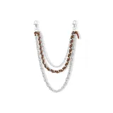 Хип-хоп Ткань Вязаная Украшение (Умбра)