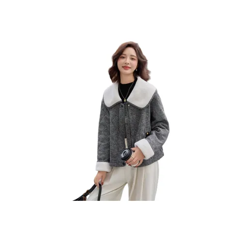 Yi Mengyuan Хлопковый пуховик женский