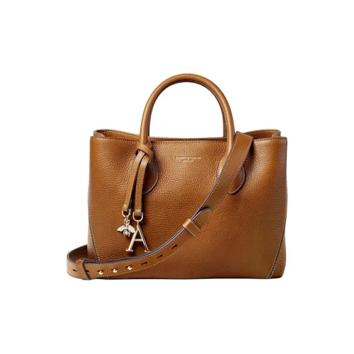 Aspinal Of London Кожа Через плечо Сумка Средний Женский Золотисто-коричневый