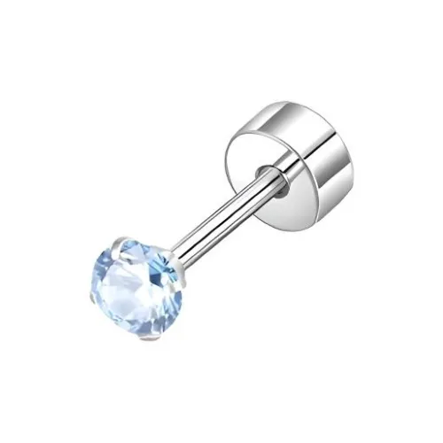 LELC Стальные серьги-гвоздики женские