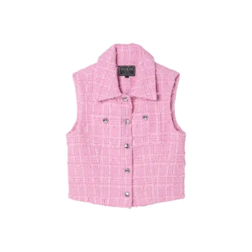 GUESS Светло-розовые Женские Майки