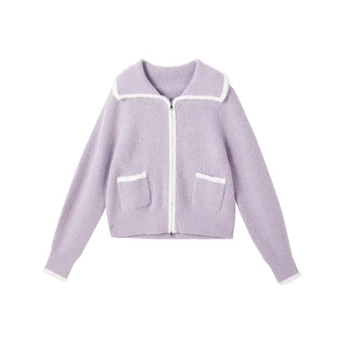 XIANGYING Фиолетовые Женские Свитера