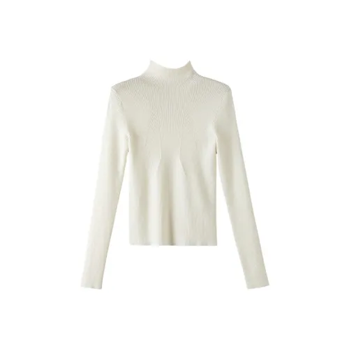 Late White Молоко Белый Женский Трикотаж