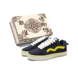 Темно-синий, синий, желтый (белый, шнурки)