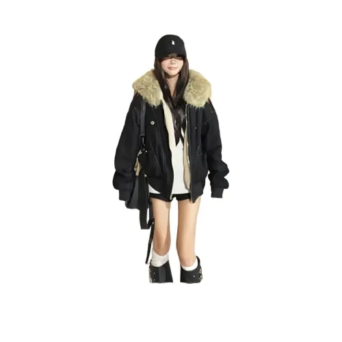 COVER TIME Хлопковый пуховик женский