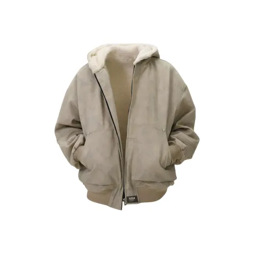 SZSX Серебряный Унисекс Пуховики