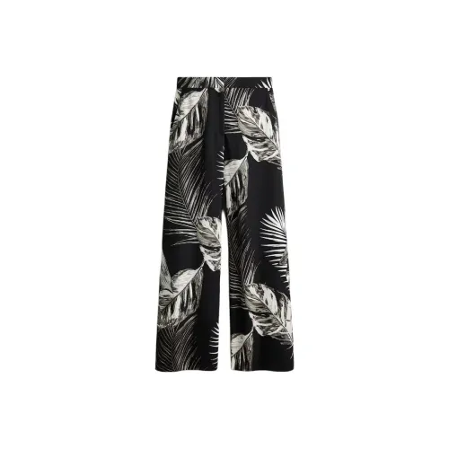 H M Черный Узор Женские Костюм Брюки