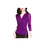 Фиолетовый (Подарочный набор Wave, прозрачный, бренд, крючок и петля)