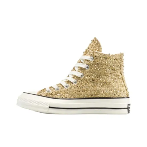 Converse Chuck 70 High Топ Скейтборд Кроссовки Унисекс Золото