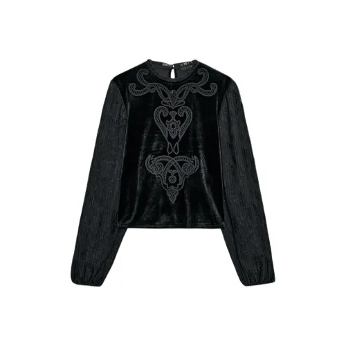 ZARA Черные Женские Рубашки