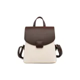 Белый и коричневый