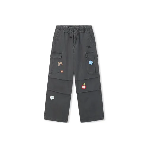 BONELESS Washed Gray Унисекс Карго Брюки