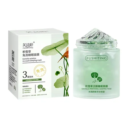 FUSHITING Centella Panthenol Сон Маски для лица Увлажняющий Освежающий Увлажняющий 100г