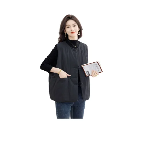 Cypress House Черные Женские Жилеты