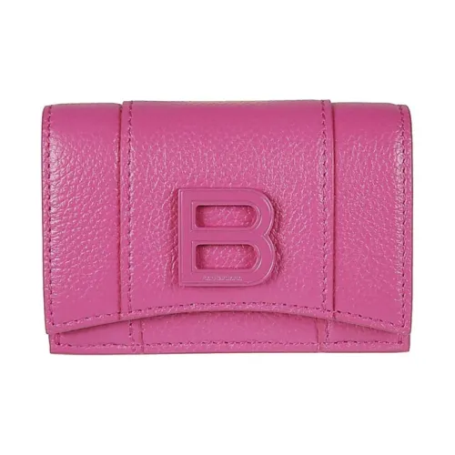 Balenciaga Кошелек из коровьей кожи женский фуксия