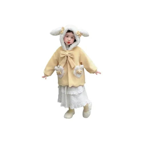 GOYN Зимний Нейлоновый Пальто Детское Желтое