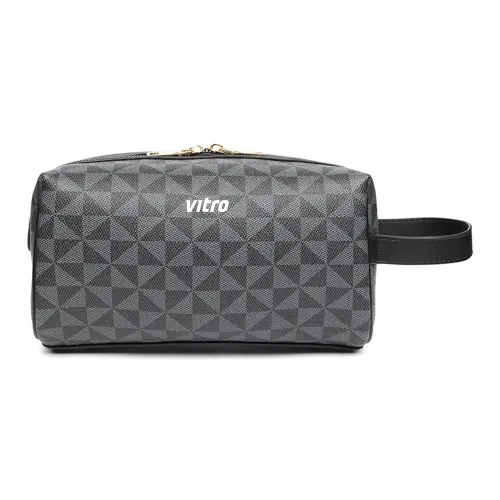 VITRO PU (полиуретан) Полиэстер Клатч Унисекс Черный