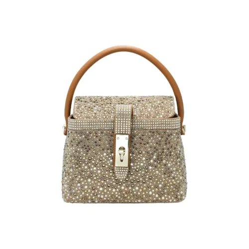 URANOLITH Корова Спилок Сумка через плечо Сумка Женская Янтарно-желтая