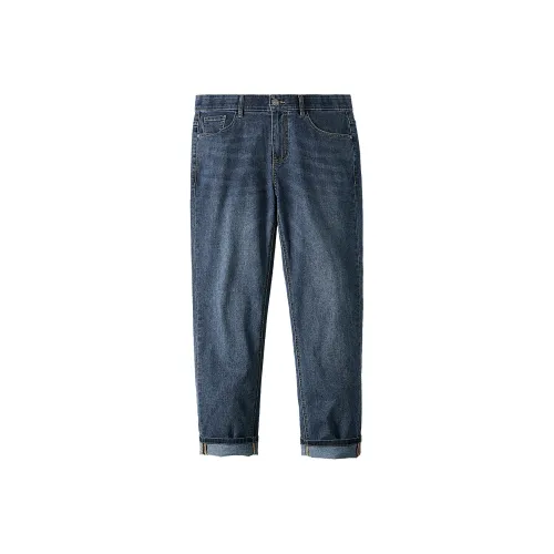 HLA Синий Серый DENIM GRADIENT Средний 52 Мужские Джинсы