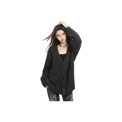 ONENINE34PM Черный Серый Цвет Женский Трикотаж