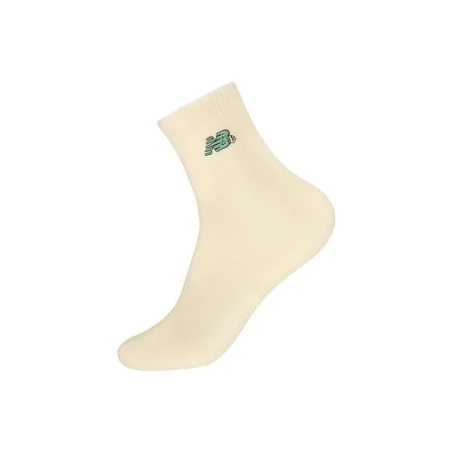 New Balance SS25 Высокие носки Унисекс 1 упаковка Экрю