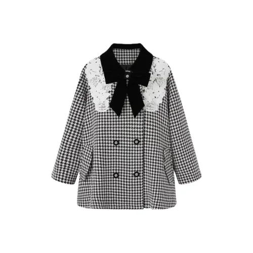 ARIADNAW STUDIO Клетка Пальто Женское Пальто