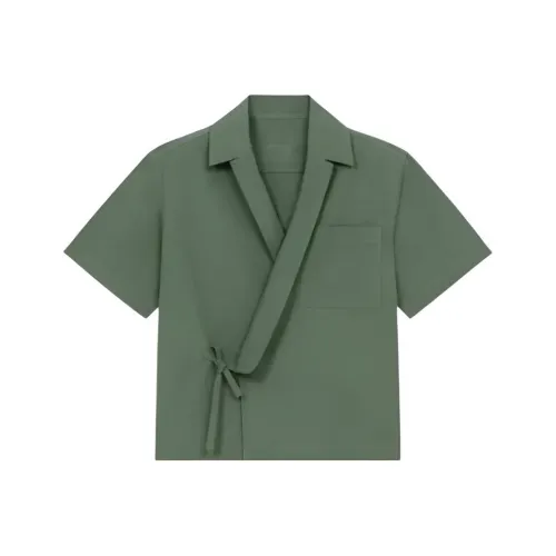 KENZO Зеленые Женские Рубашки