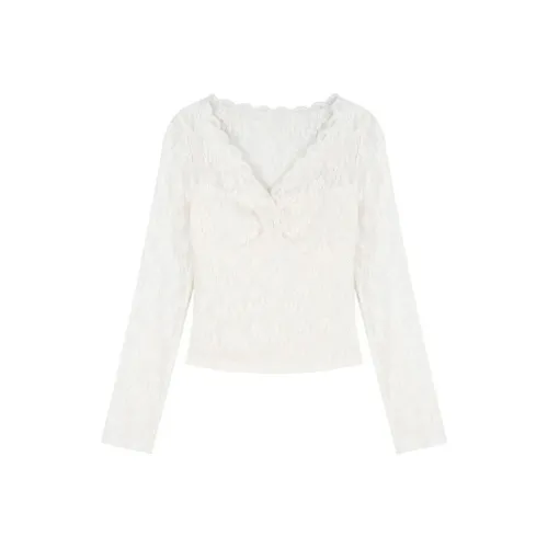 Aimilian Абрикос Женские T-рубашки