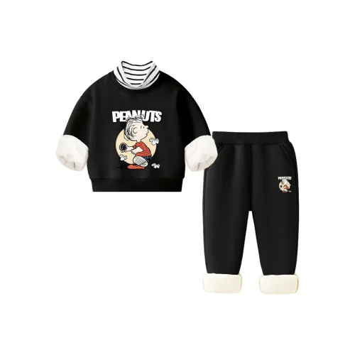 SNOOPY Повседневная спортивная одежда двухкомпонентный комплект для детей в возрасте 3-7 лет