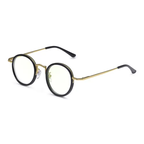 VEGOOS Пластина Круглые Очки с диоптриями Унисекс