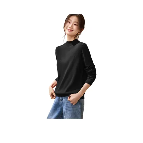 Mo Han Yi Mei Черный Женский Трикотаж