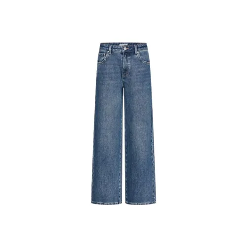 URBAN REVIVO Haze Синий Женские Джинсы