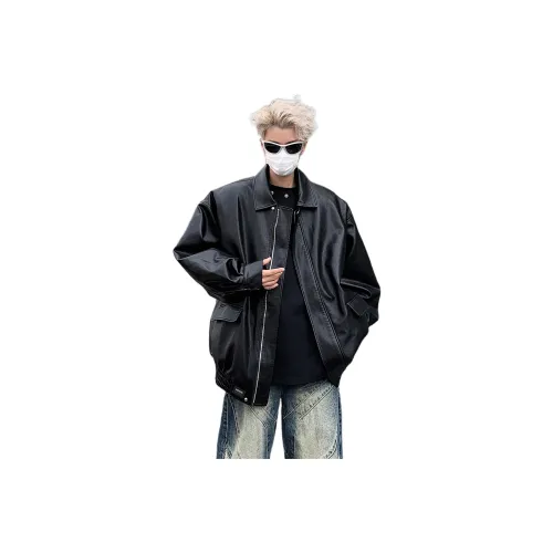 Imcrasy Унисекс Кожаные Куртки