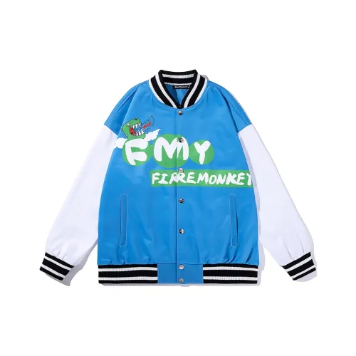 FireMonkey Бейсбольная куртка Унисекс Синий