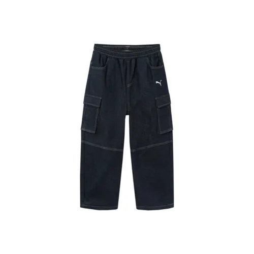 PUMA Темно-синий деним 88301 KIDS Джинсы