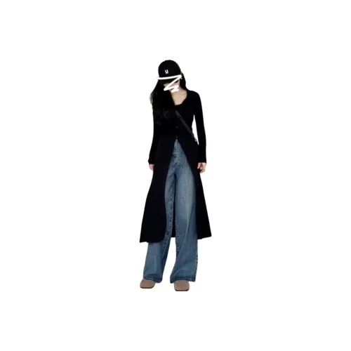 VENICEW Длинное платье с длинными рукавами женское