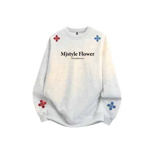 MJ STYLE Свитшот с круглым вырезом Унисекс