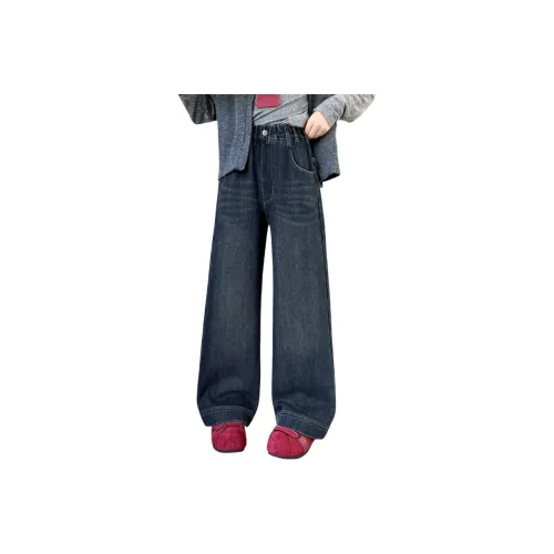 Little Redfish Изображение Цвет С флисовой подкладкой Школьный возраст Джинсы