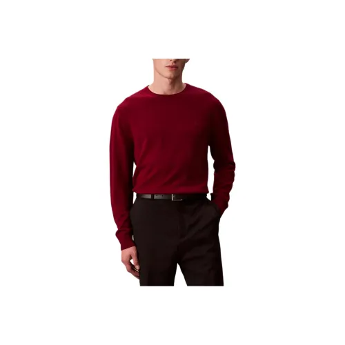 Calvin Klein Сладкий Beet Красный Мужские Свитера